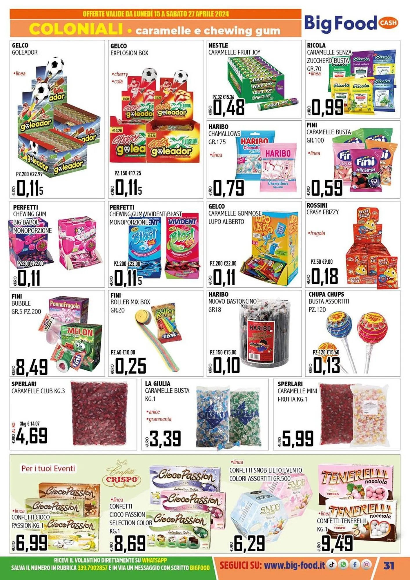 Volantino Superfood da 15 aprile a 27 aprile di 2024 - Pagina del volantino 31