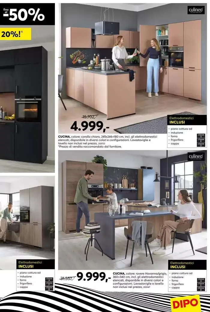 Dipo Cucine fino al -50% da 31 marzo a 13 aprile di 2025 - Pagina del volantino 7
