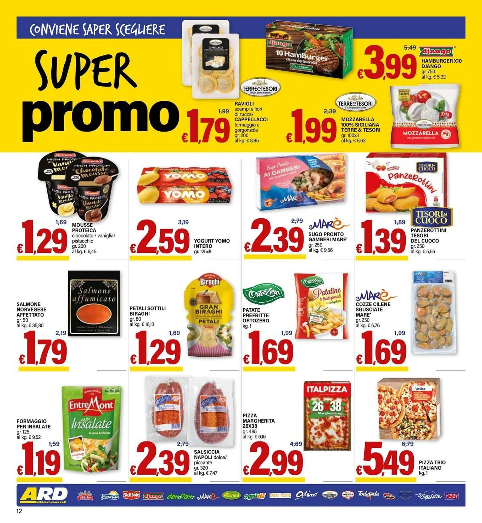 Volantino Ard Discount da 24 ottobre a 3 novembre di 2024 - Pagina del volantino 12