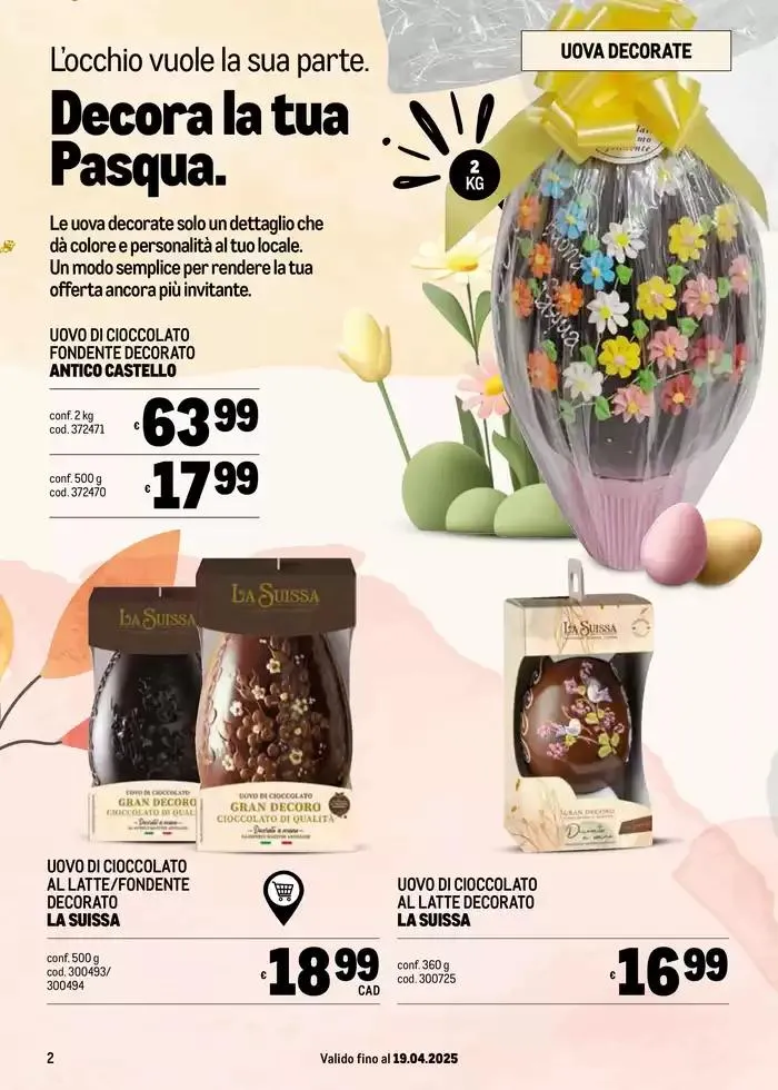 Catalogo Pasqua da 7 marzo a 19 aprile di 2025 - Pagina del volantino 2