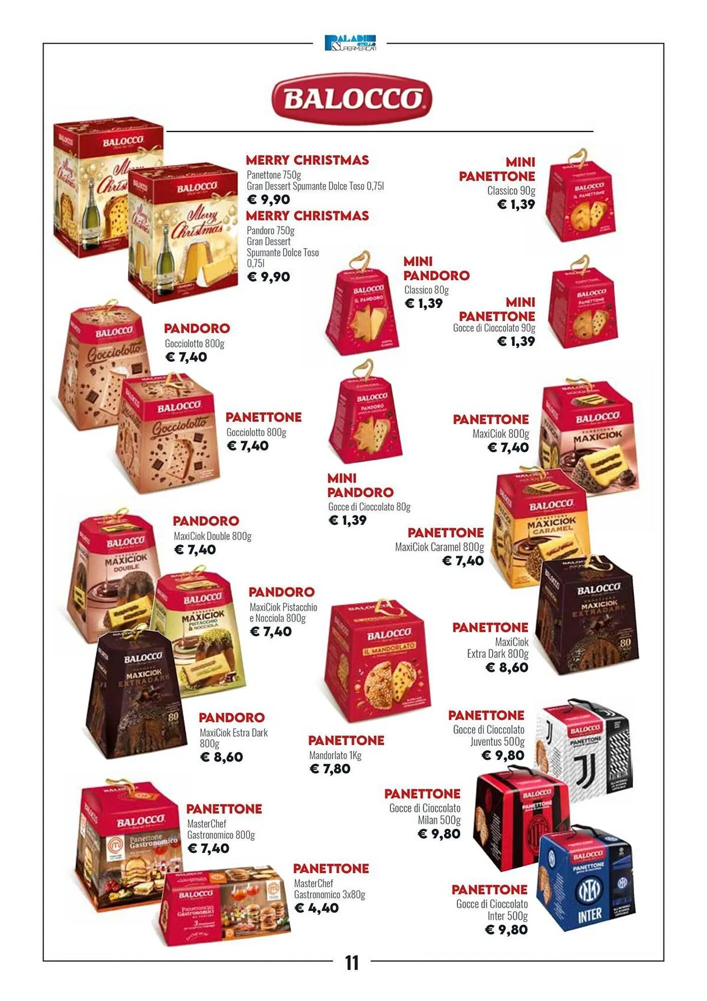 Volantino Paladini Otello Supermercato da 1 dicembre a 31 dicembre di 2025 - Pagina del volantino 11