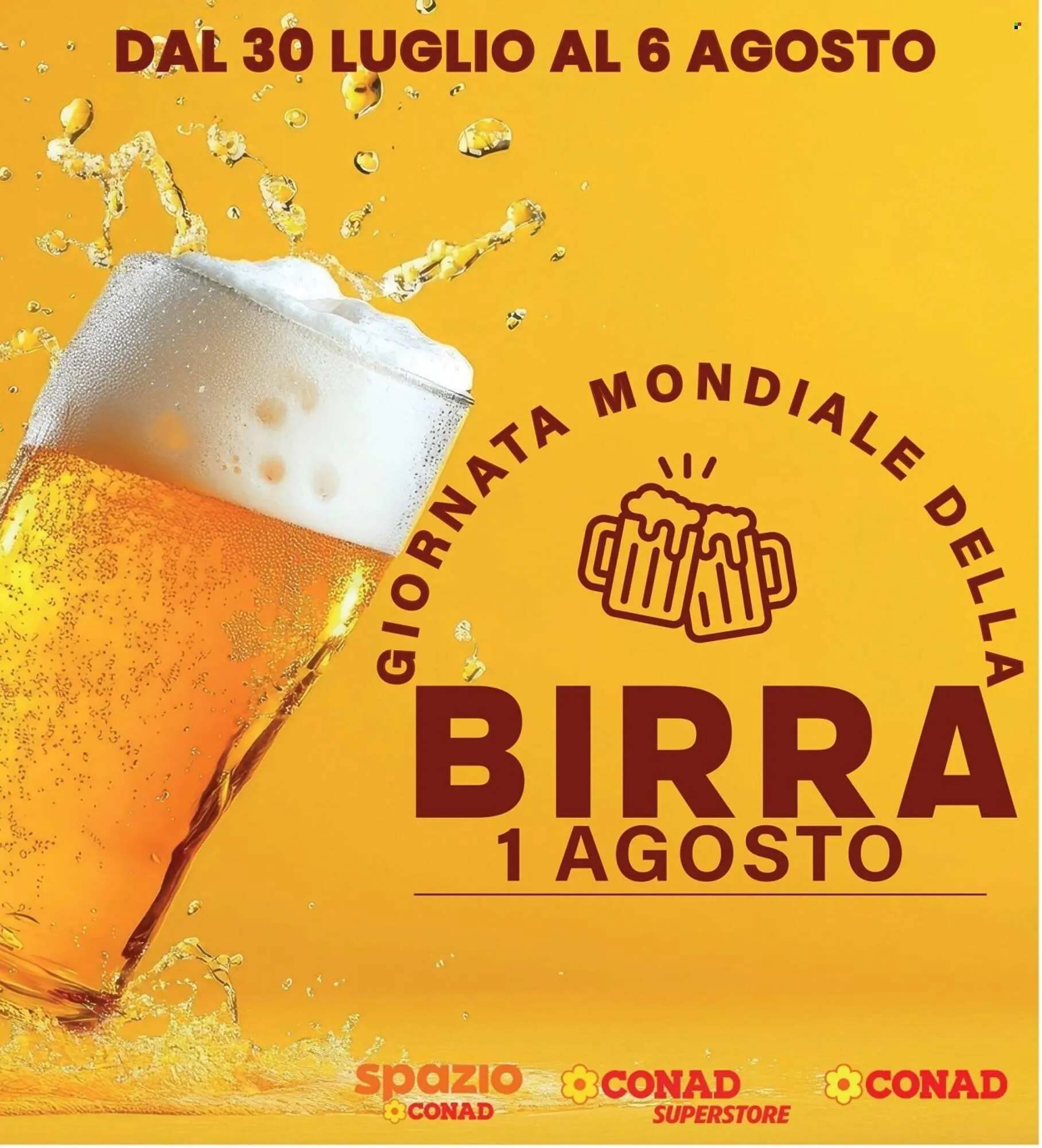 Volantino Conad da 30 luglio a 6 agosto di 2025 - Pagina del volantino 1