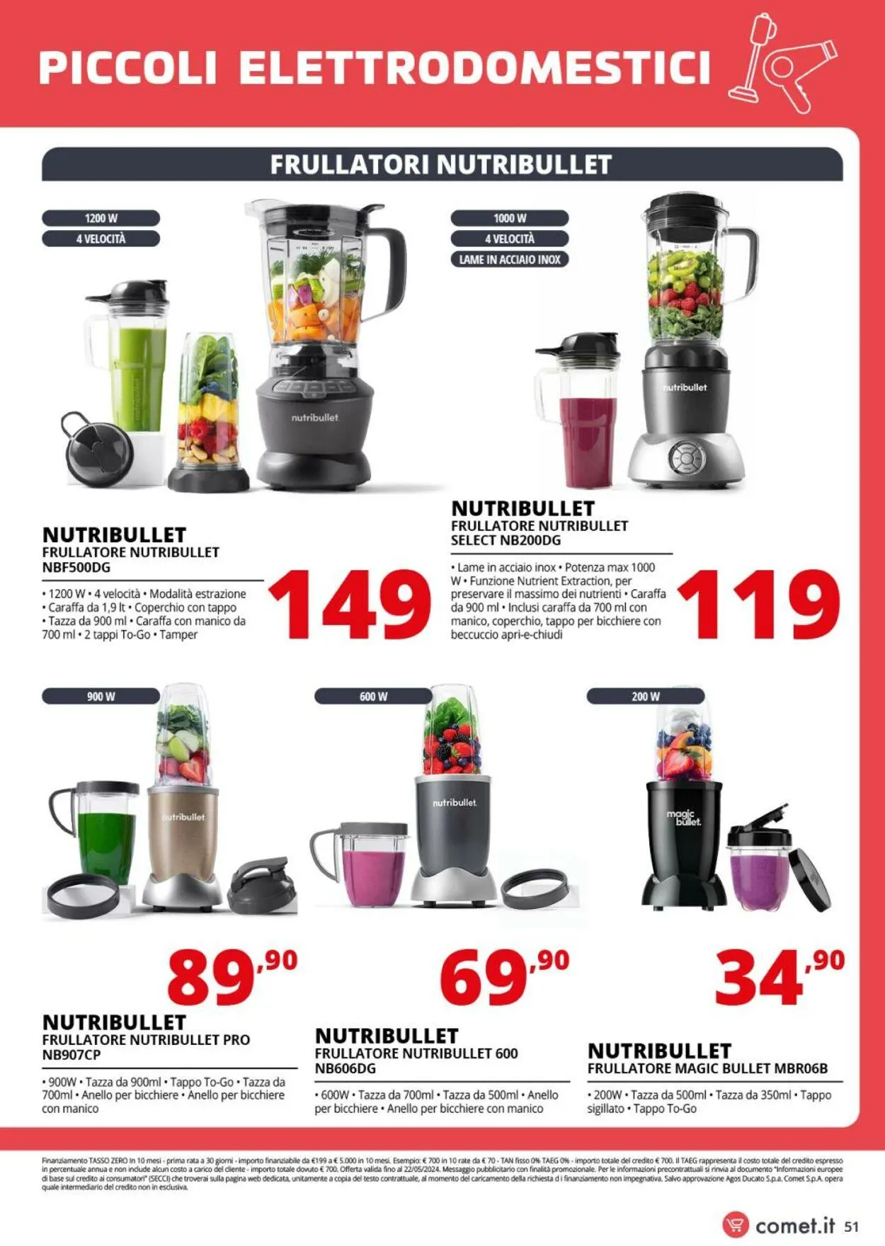 Comet Volantino attuale da 9 maggio a 22 maggio di 2024 - Pagina del volantino 51