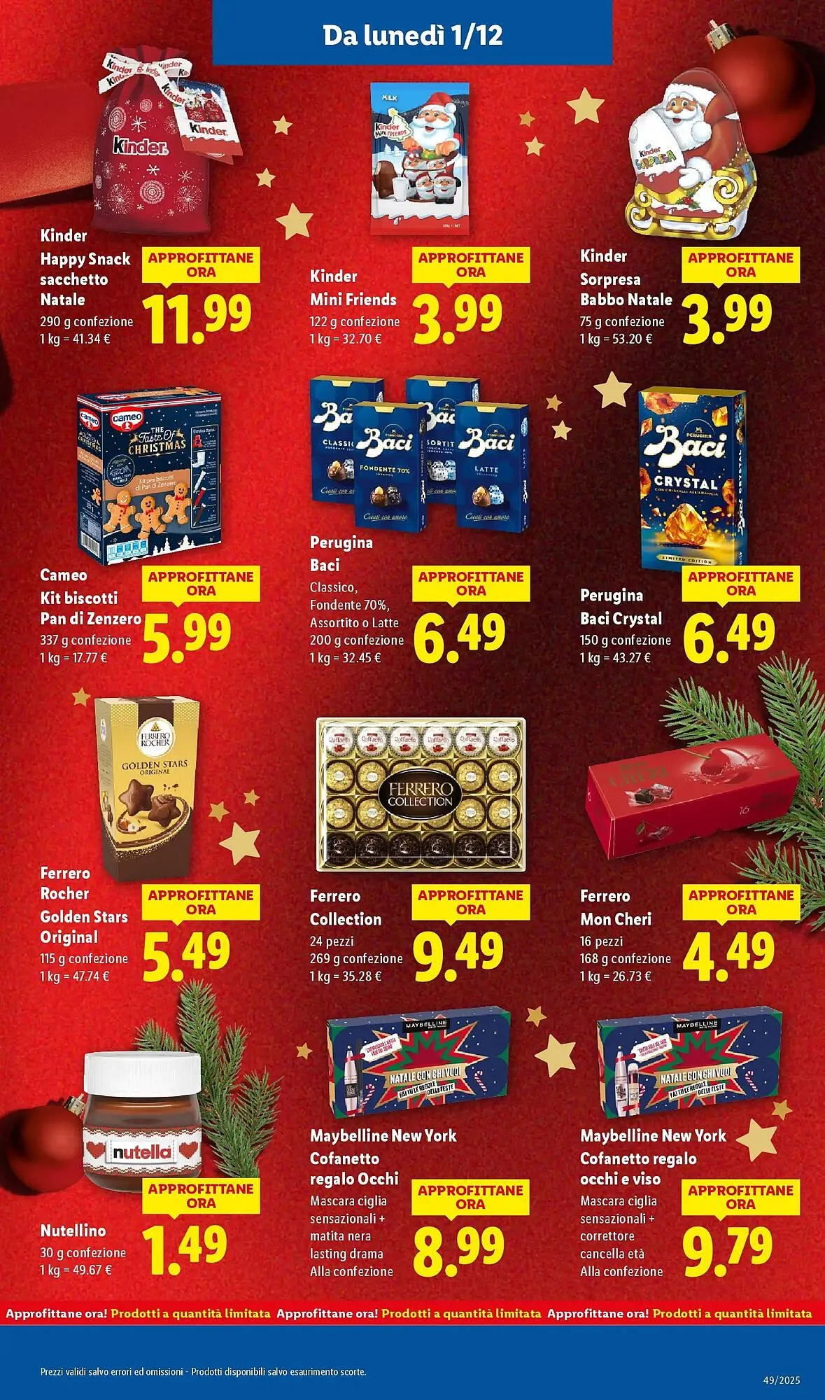 Volantino Lidl da 1 dicembre a 7 dicembre di 2025 - Pagina del volantino 17