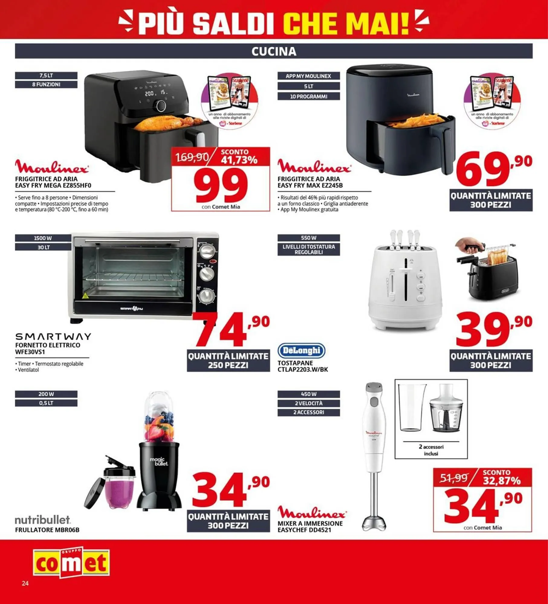 Volantino Comet da 2 gennaio a 21 gennaio di 2026 - Pagina del volantino 24