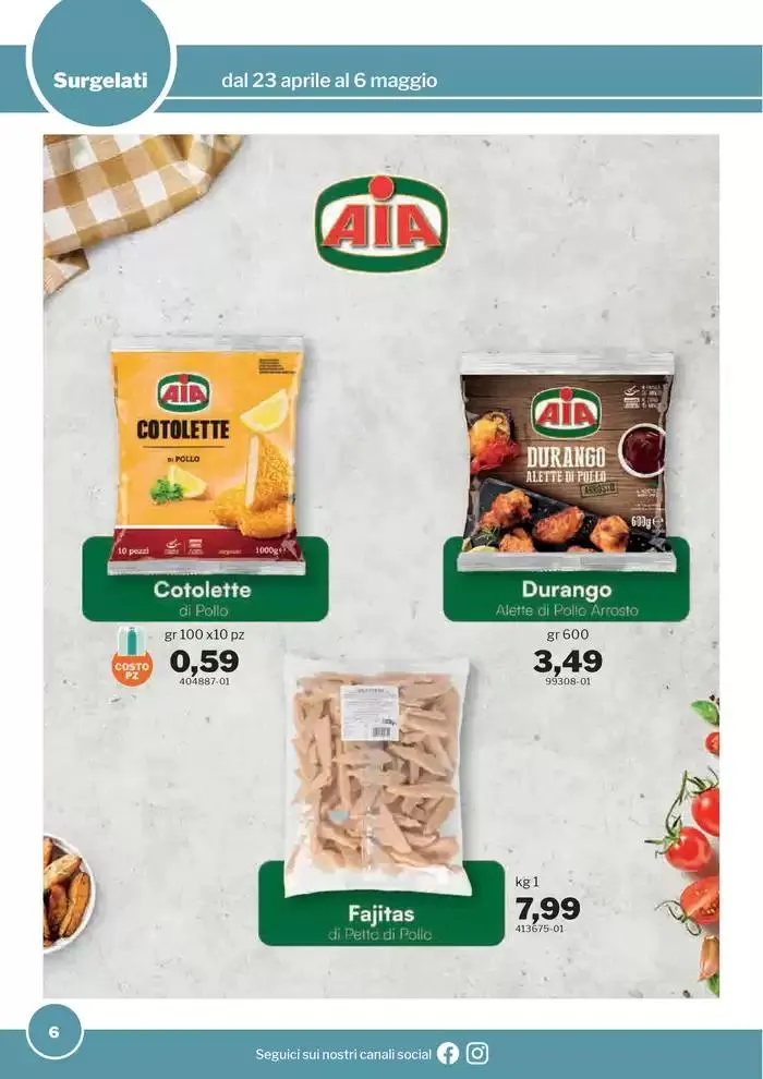 Volantino Food&Beverage da 23 aprile a 6 maggio di 2025 - Pagina del volantino 6