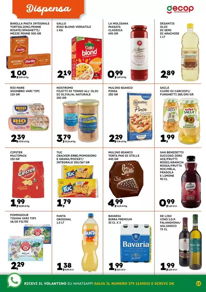 Sottocosto freschi da 10 marzo a 23 marzo di 2025 - Pagina del volantino 18