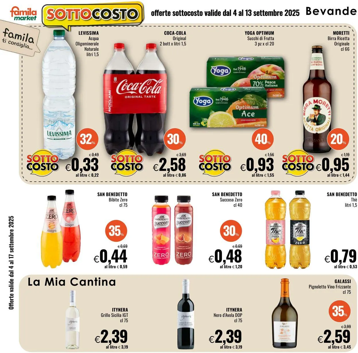 Famila Volantino attuale da 4 settembre a 17 settembre di 2025 - Pagina del volantino 8