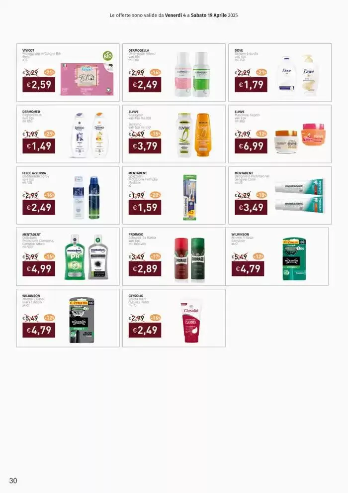 Per Pasqua solo eccellenze! da 4 aprile a 19 aprile di 2025 - Pagina del volantino 30