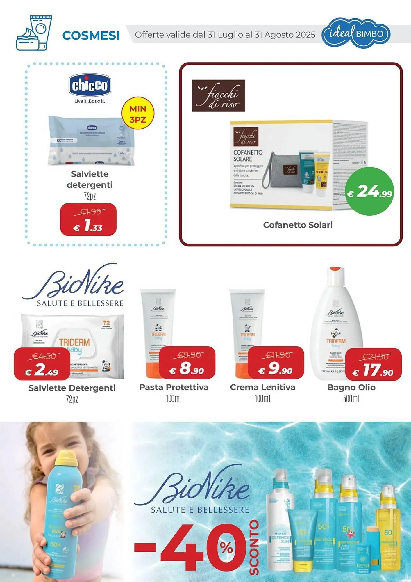 Volantino Ideal Bimbo da 31 luglio a 31 agosto di 2025 - Pagina del volantino 22