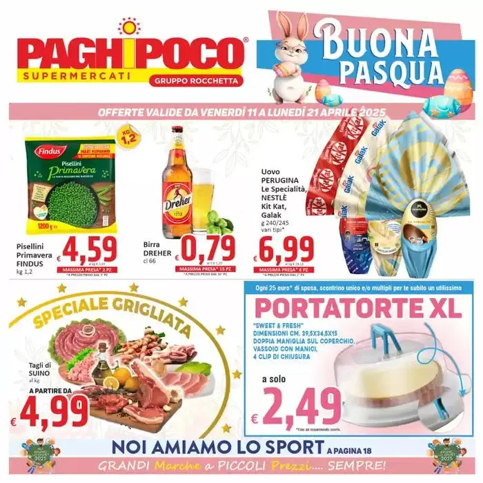 Buona Pasqua da 11 aprile a 22 aprile di 2025 - Pagina del volantino 1