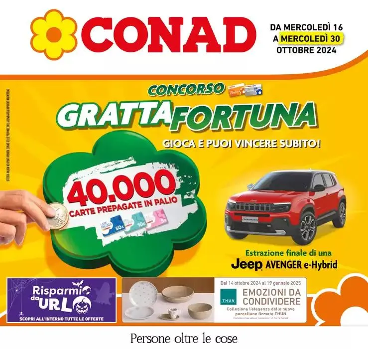 Gratta fortuna da 16 ottobre a 30 ottobre di 2024 - Pagina del volantino 1