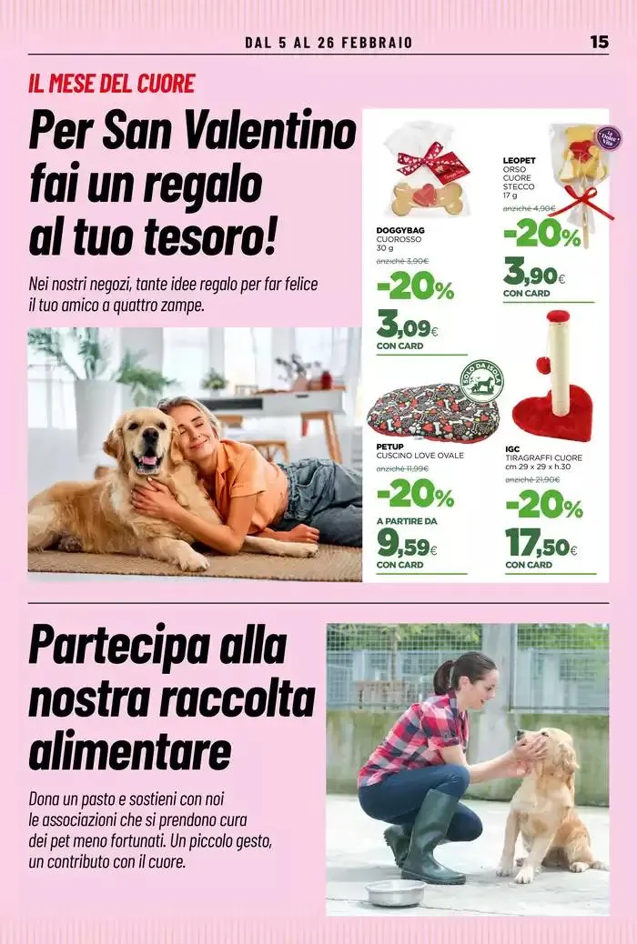 Il mese del cuore da 5 febbraio a 26 febbraio di 2025 - Pagina del volantino 15