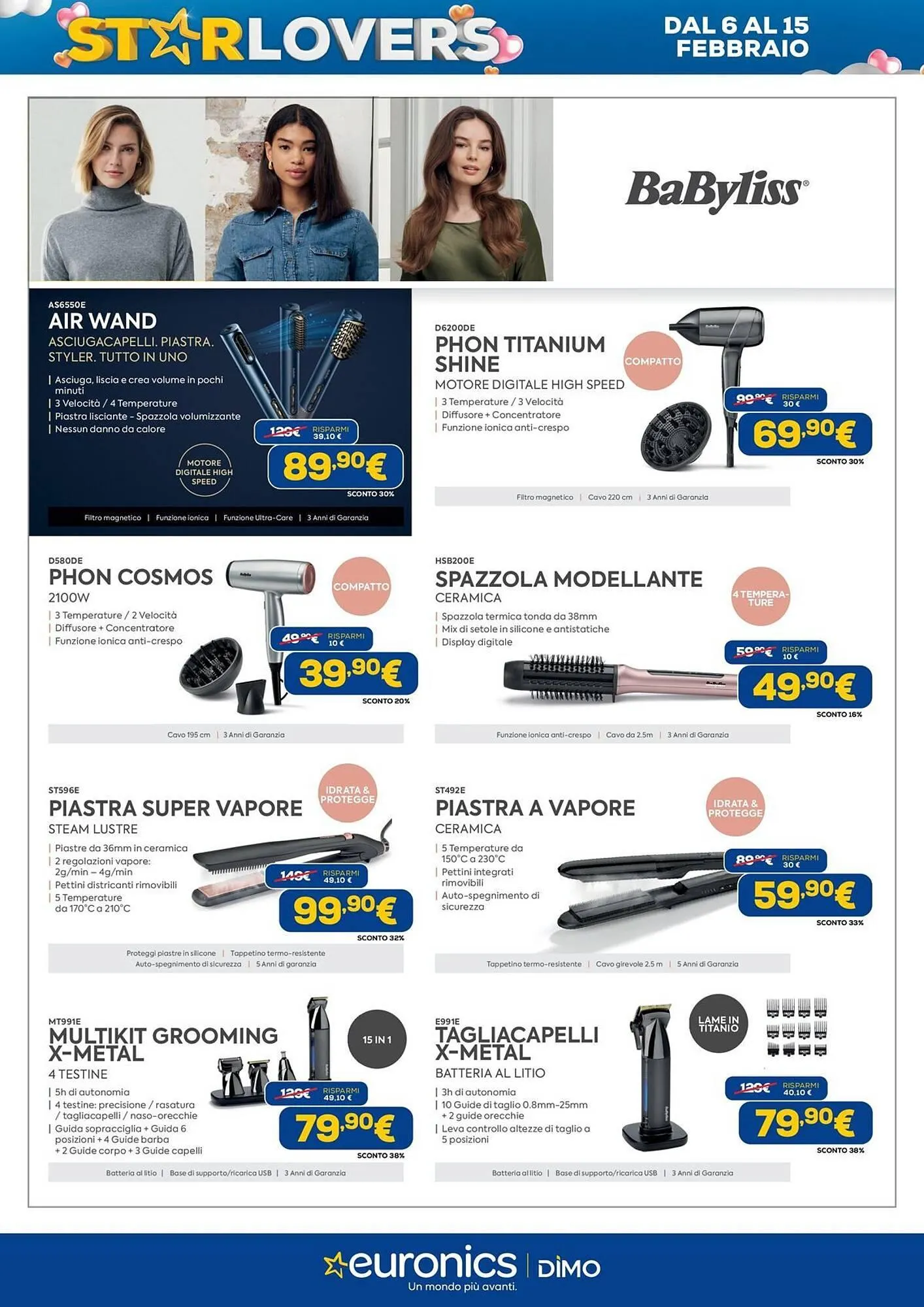 Volantino Euronics da 6 febbraio a 15 febbraio di 2026 - Pagina del volantino 9