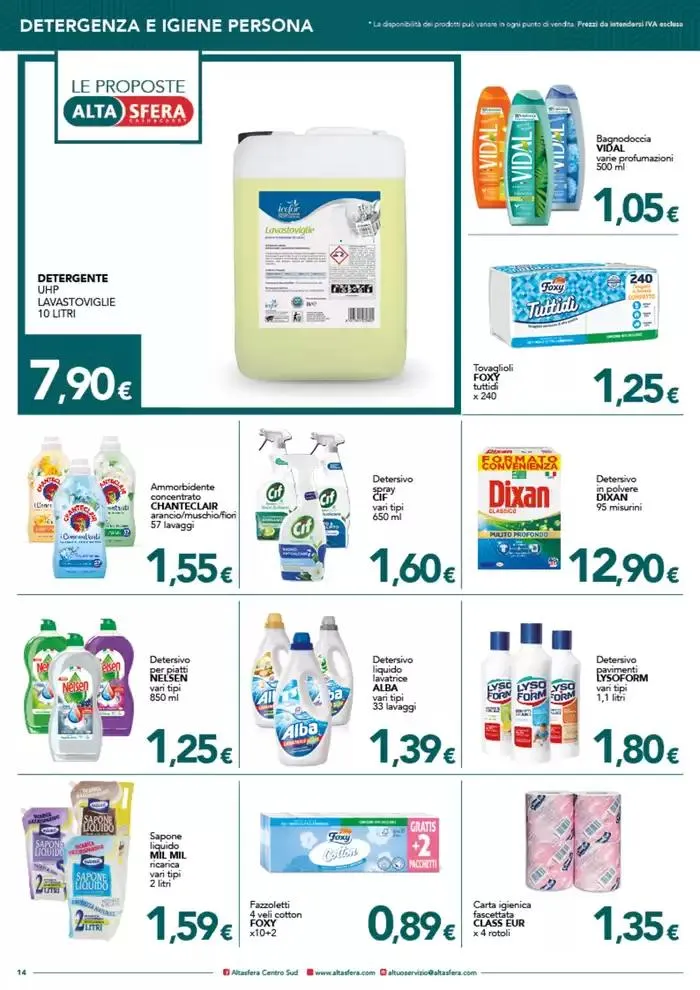 Offerte valide dal 14 al 21 Aprile 2025 da 14 aprile a 21 aprile di 2025 - Pagina del volantino 14