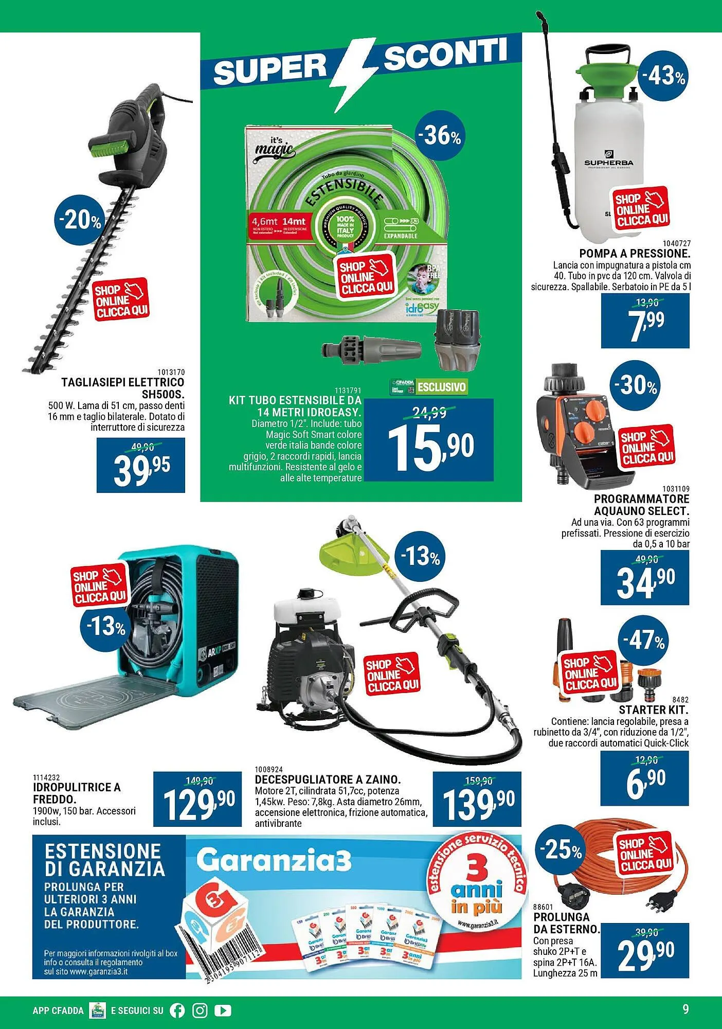 Volantino Cfadda da 2 luglio a 27 luglio di 2025 - Pagina del volantino 9