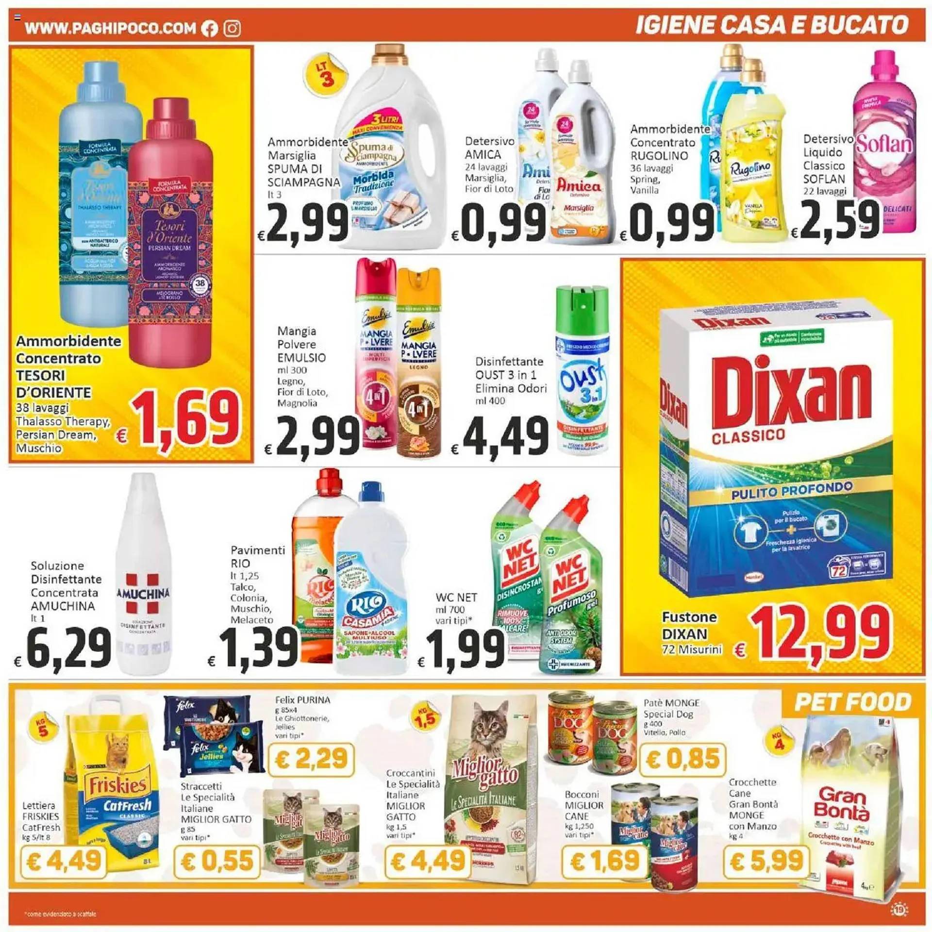 Volantino Paghi Poco da 20 ottobre a 29 ottobre di 2025 - Pagina del volantino 19