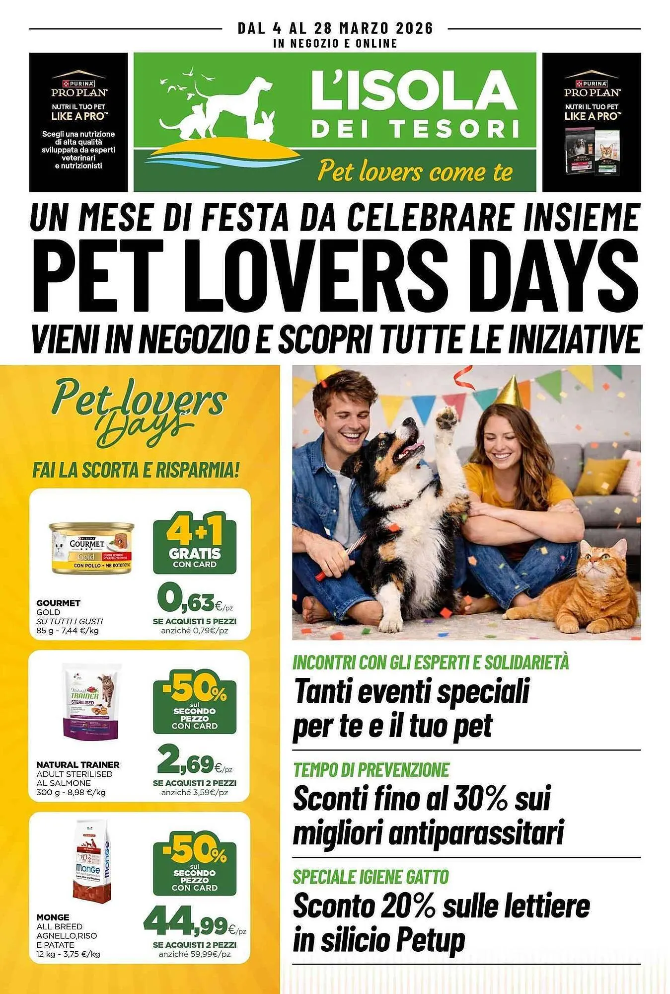 Volantino L´Isola dei Tesori da 4 marzo a 28 marzo di 2026 - Pagina del volantino 1