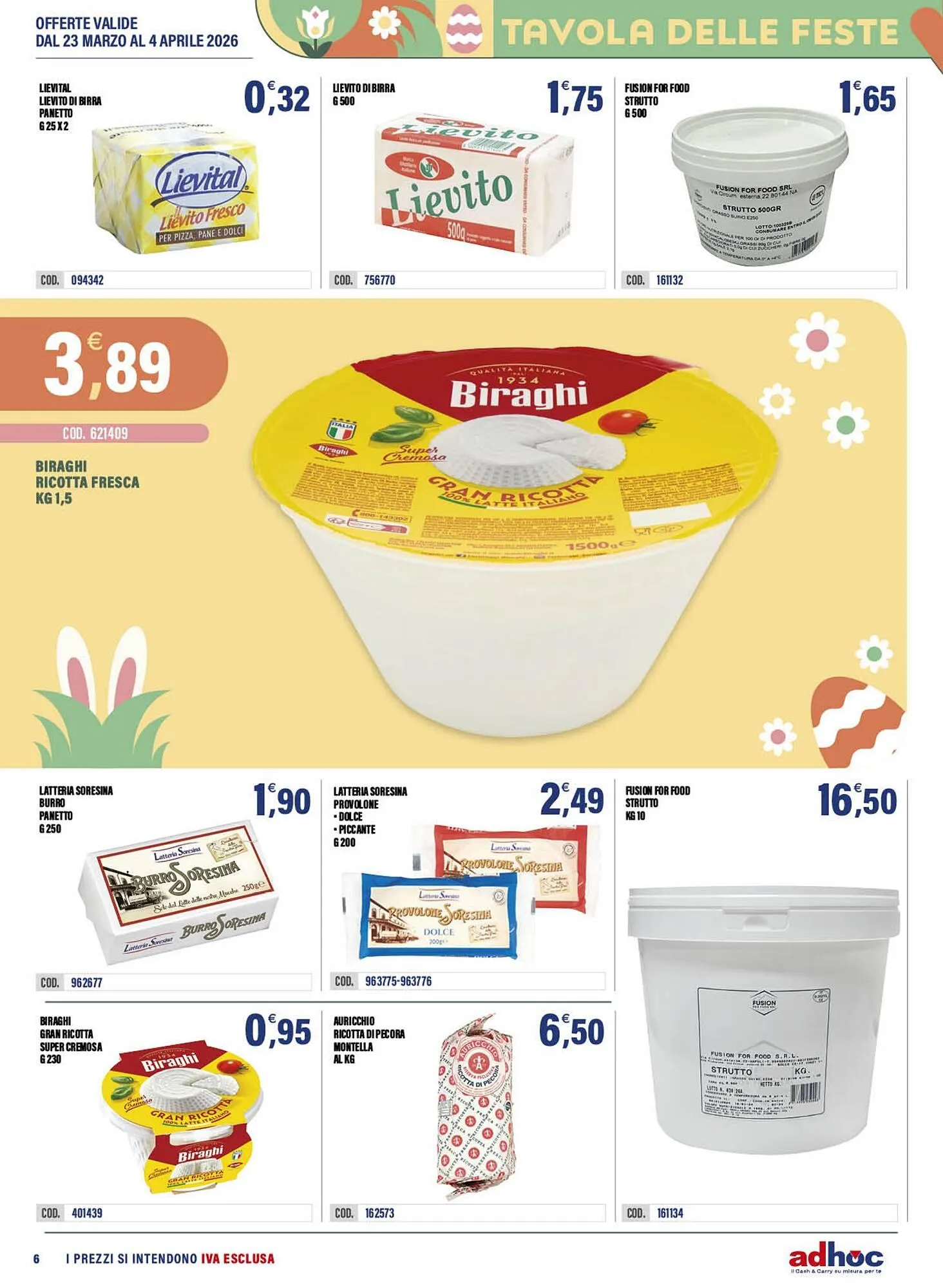 Volantino Adhoc da 23 marzo a 4 aprile di 2026 - Pagina del volantino 6