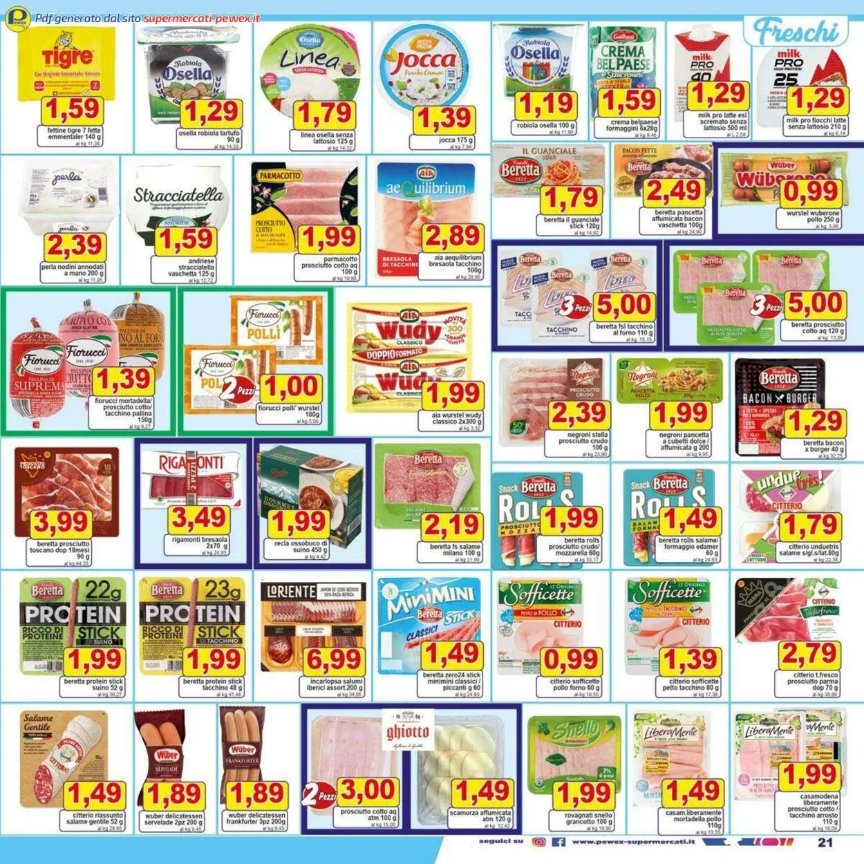 Pewex Volantino attuale da 4 febbraio a 18 febbraio di 2025 - Pagina del volantino 21