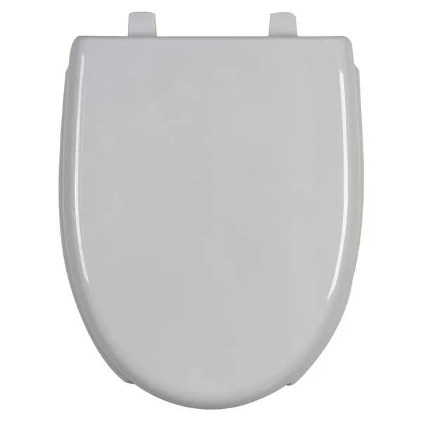 Copriwater ponte giulio per disabili in polipropilene con coperchio aperto cerniere in plastica