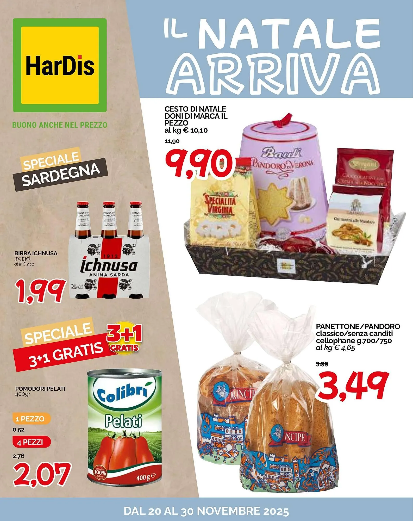 Volantino Hardis da 20 novembre a 30 novembre di 2025 - Pagina del volantino 1