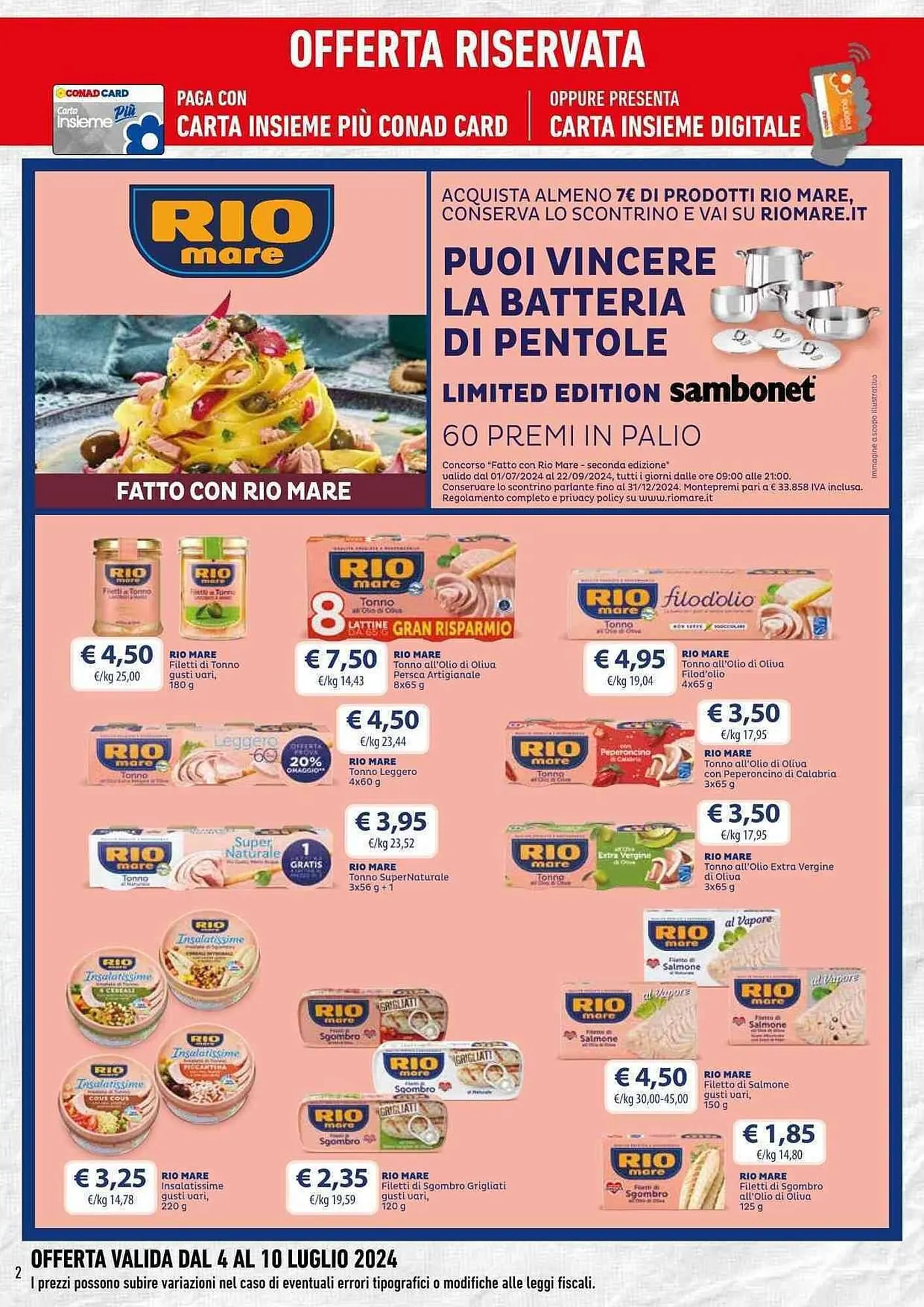 Volantino Conad da 4 luglio a 10 luglio di 2024 - Pagina del volantino 2