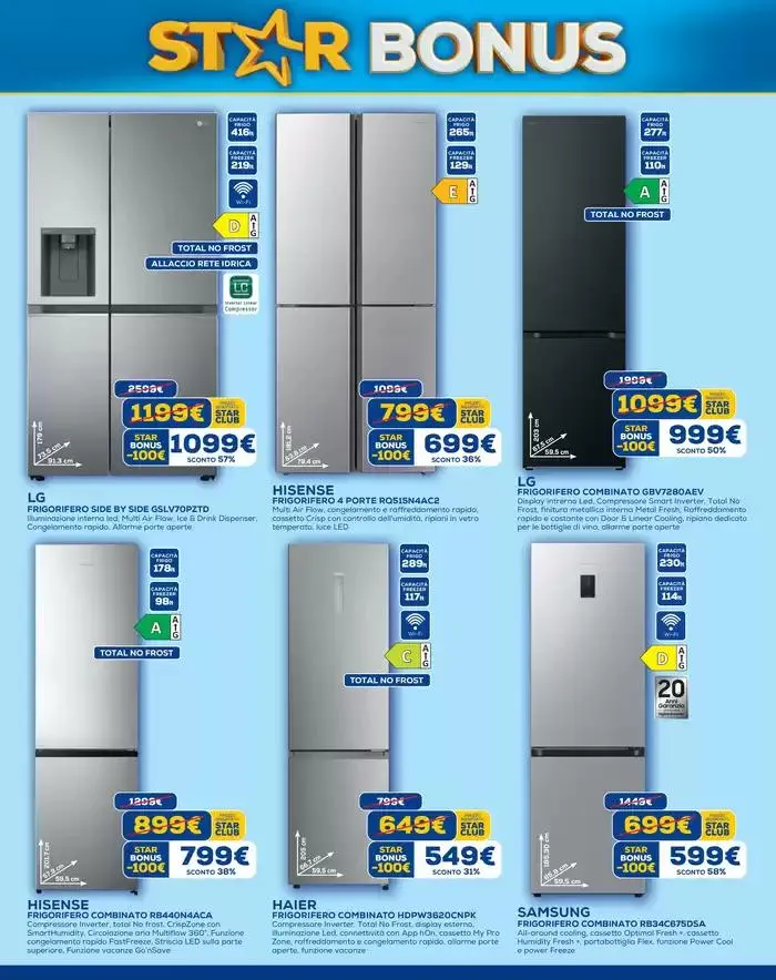 Star bonus -200€ da 3 aprile a 16 aprile di 2025 - Pagina del volantino 16