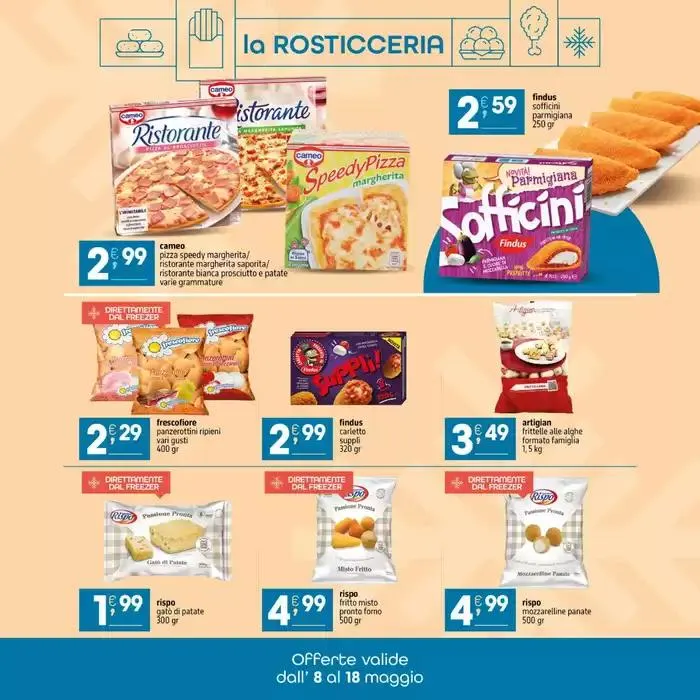 Prezzi Congelati da 8 maggio a 18 maggio di 2025 - Pagina del volantino 6