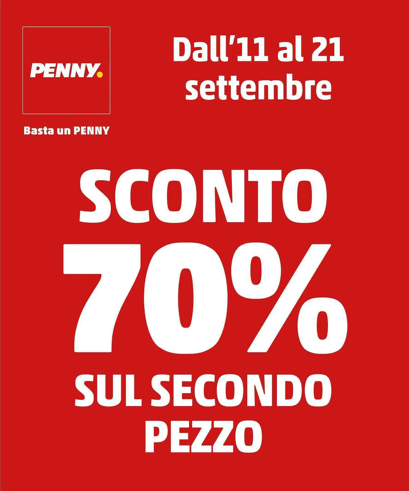 Volantino PENNY da 11 settembre a 21 settembre di 2025 - Pagina del volantino 1