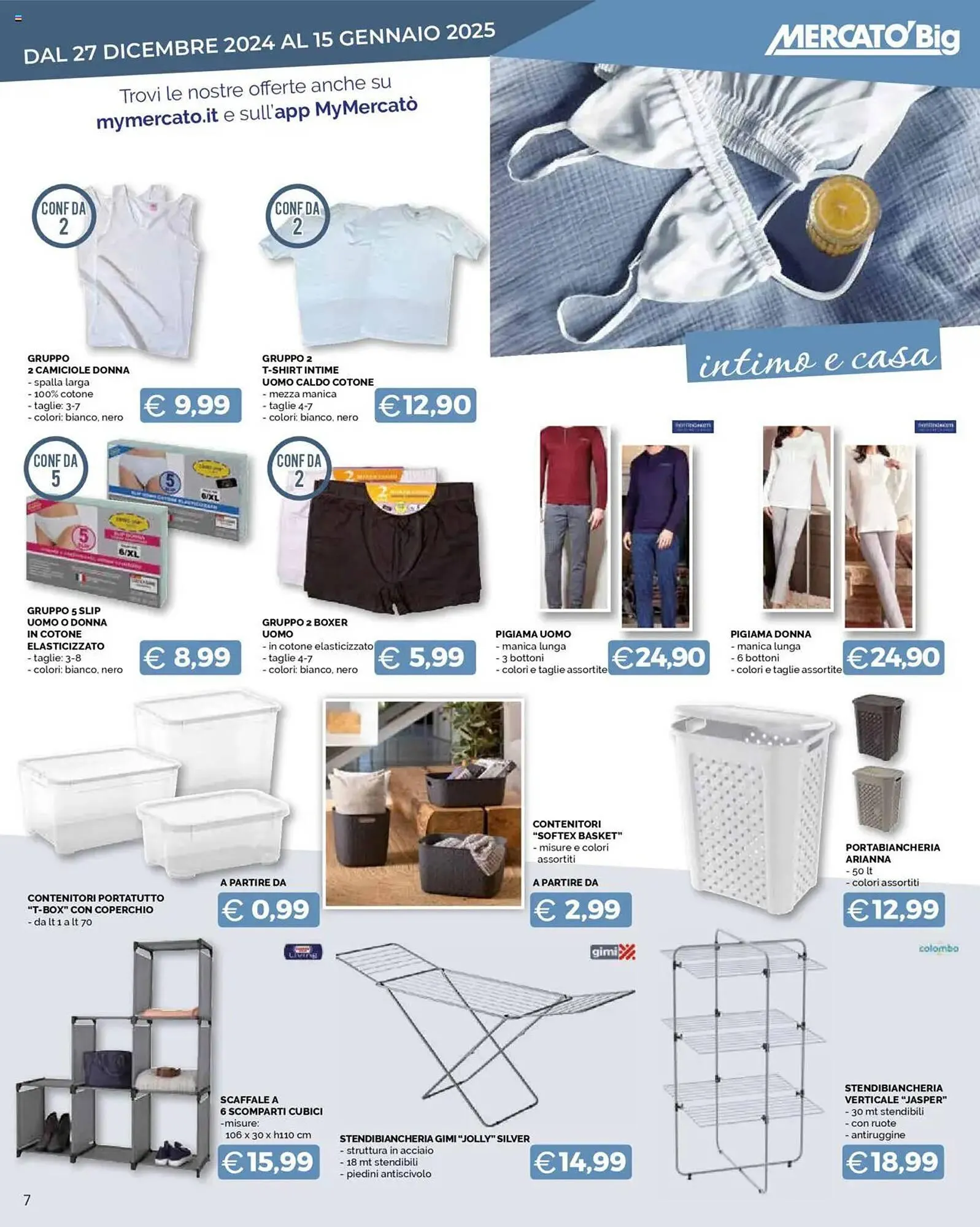 Volantino Mercatò Big da 27 dicembre a 15 gennaio di 2025 - Pagina del volantino 7
