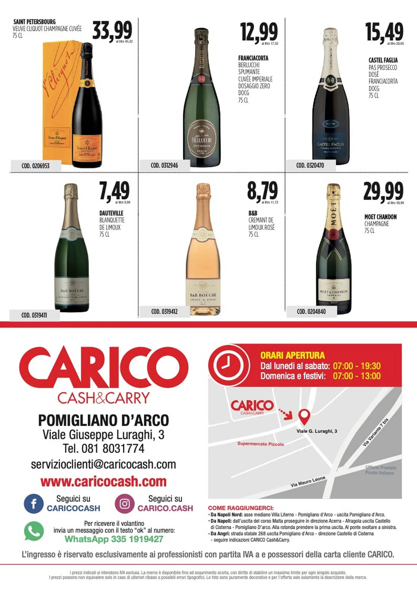 Volantino Carico Cash & Carry da 6 novembre a 19 novembre di 2025 - Pagina del volantino 40