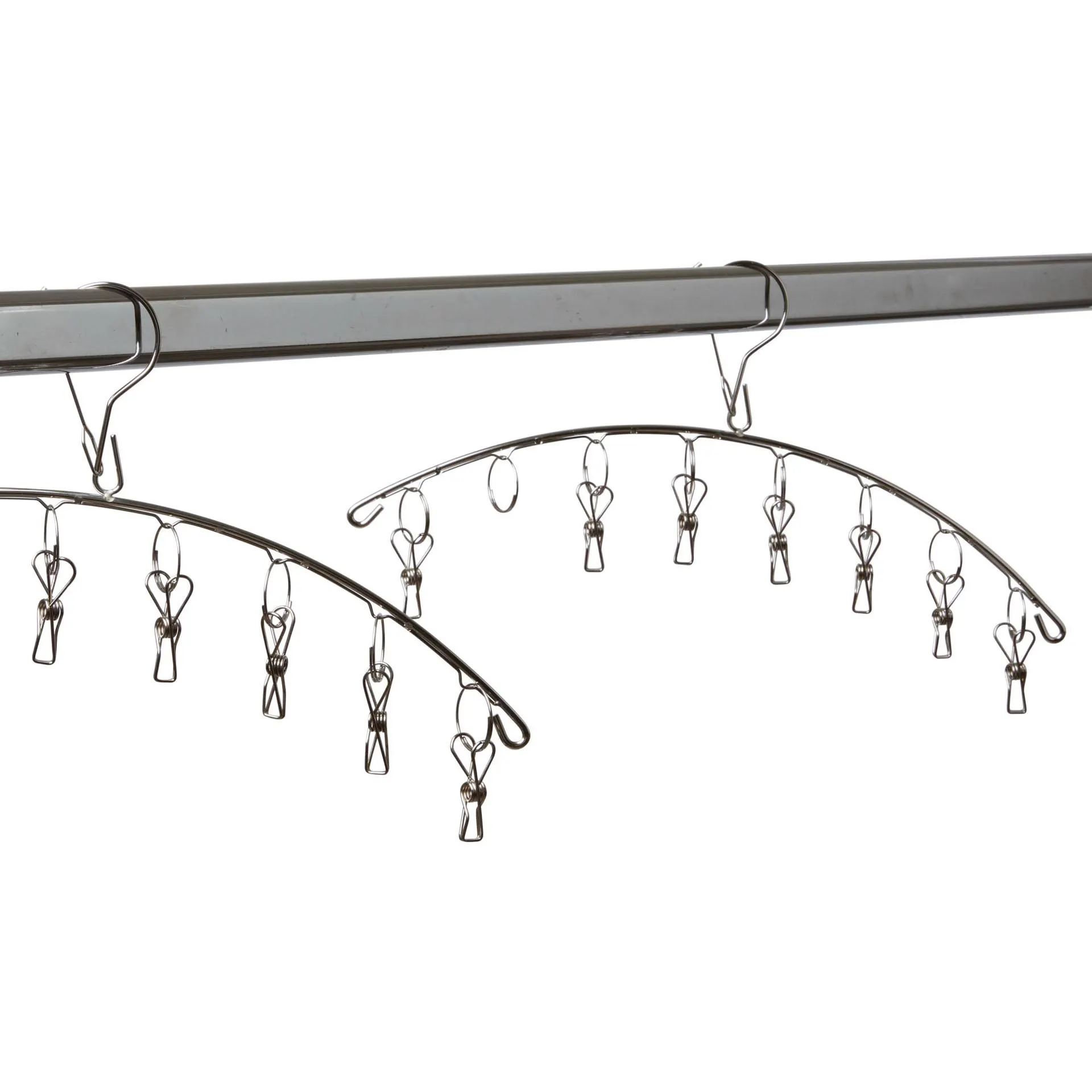 Grucce multiuso in metallo - set da 2 pz