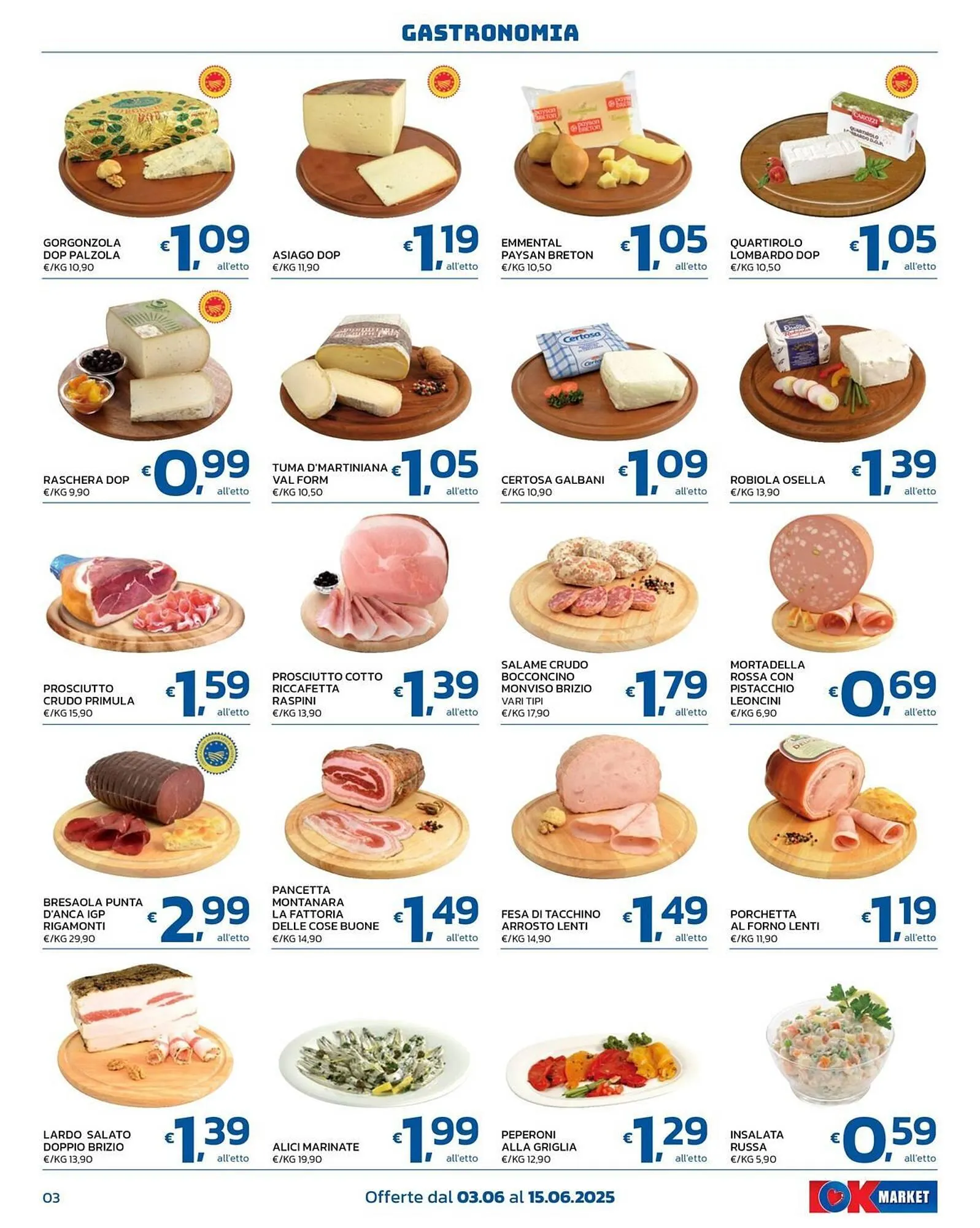 Volantino Ok Market da 3 giugno a 15 giugno di 2025 - Pagina del volantino 3