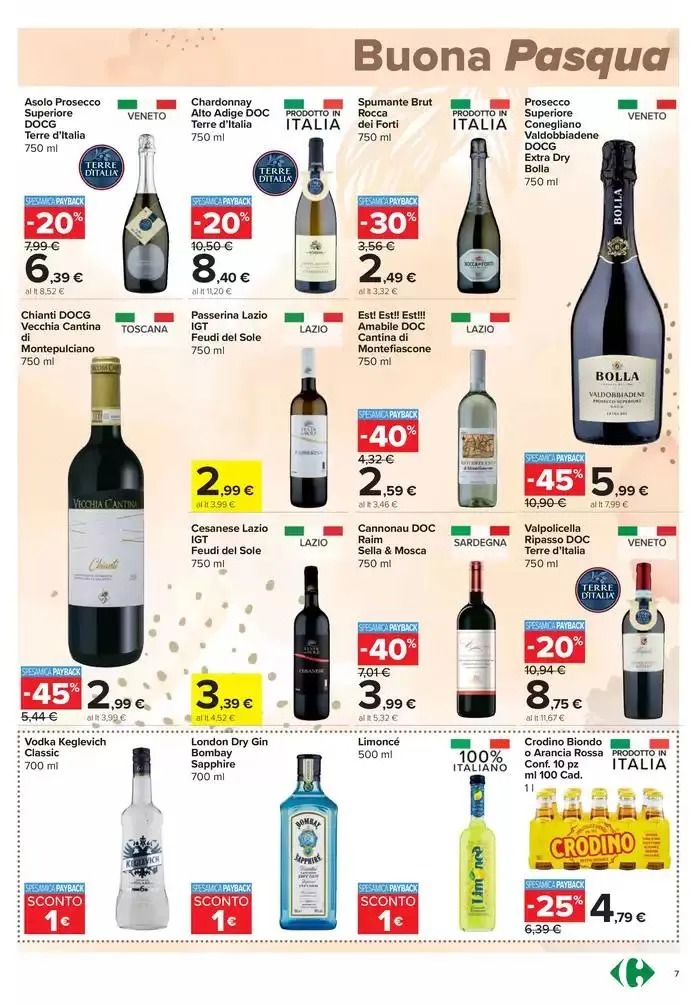 Sconti di pasqua da 3 aprile a 21 aprile di 2025 - Pagina del volantino 7