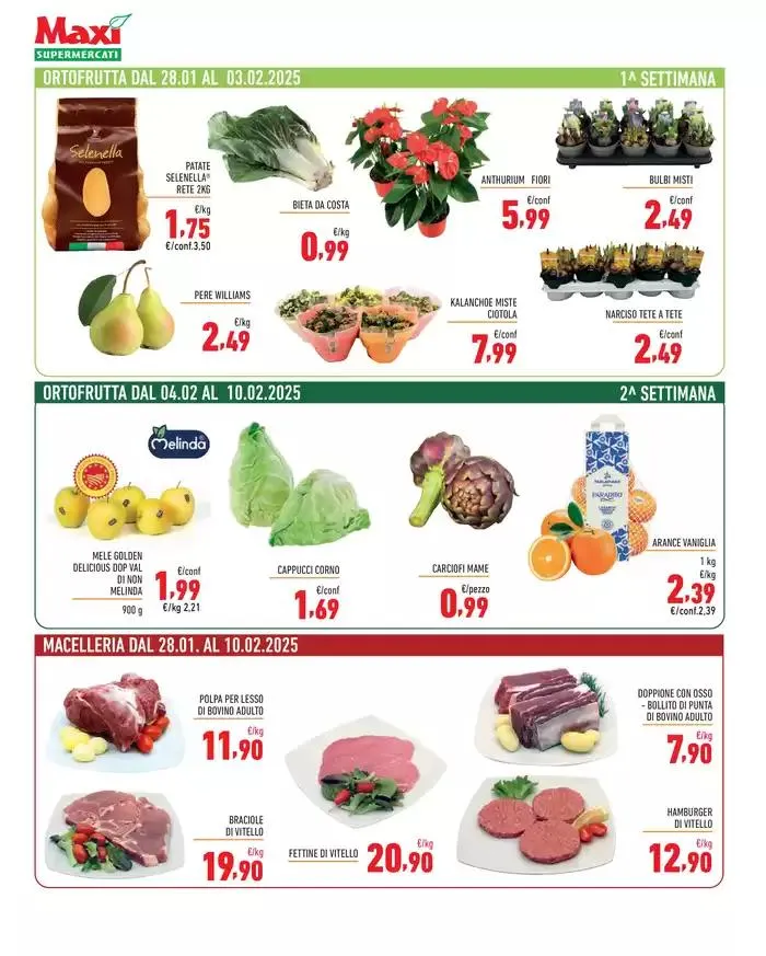 Da noi conviene tutti i giorni da 28 gennaio a 10 febbraio di 2025 - Pagina del volantino 2