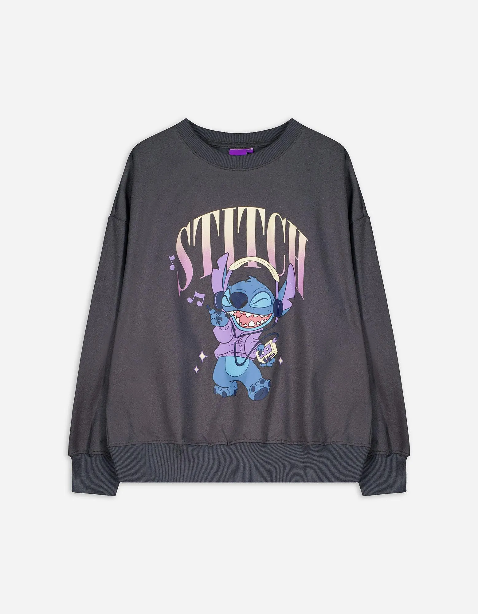 Felpa - Lilo e Stitch - grigio scuro
