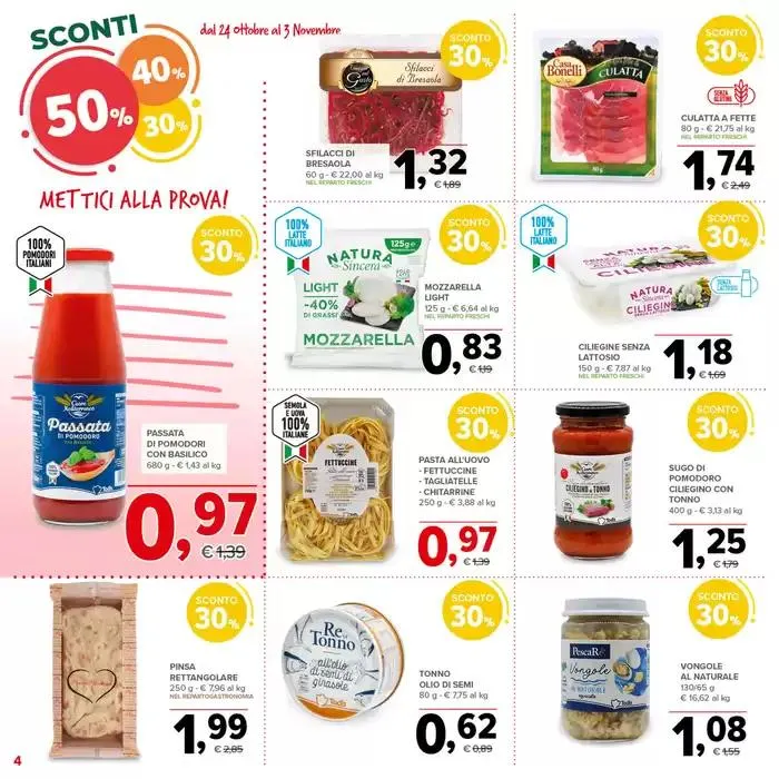 Sconti 30%40%50% da 24 ottobre a 3 novembre di 2024 - Pagina del volantino 4