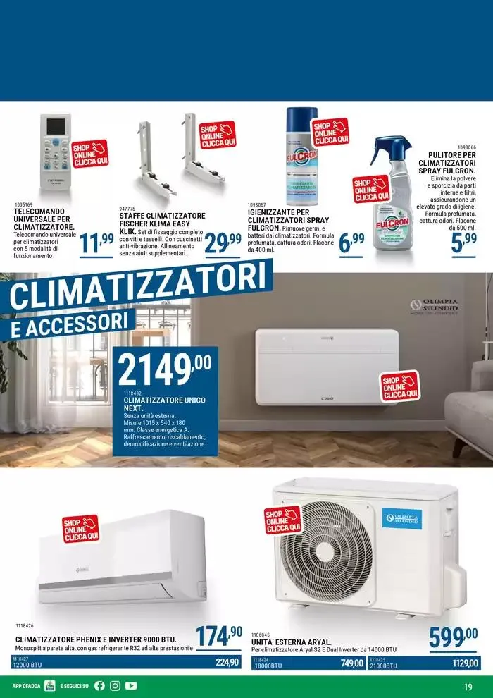 Riscaldamento da 9 ottobre a 28 febbraio di 2025 - Pagina del volantino 19