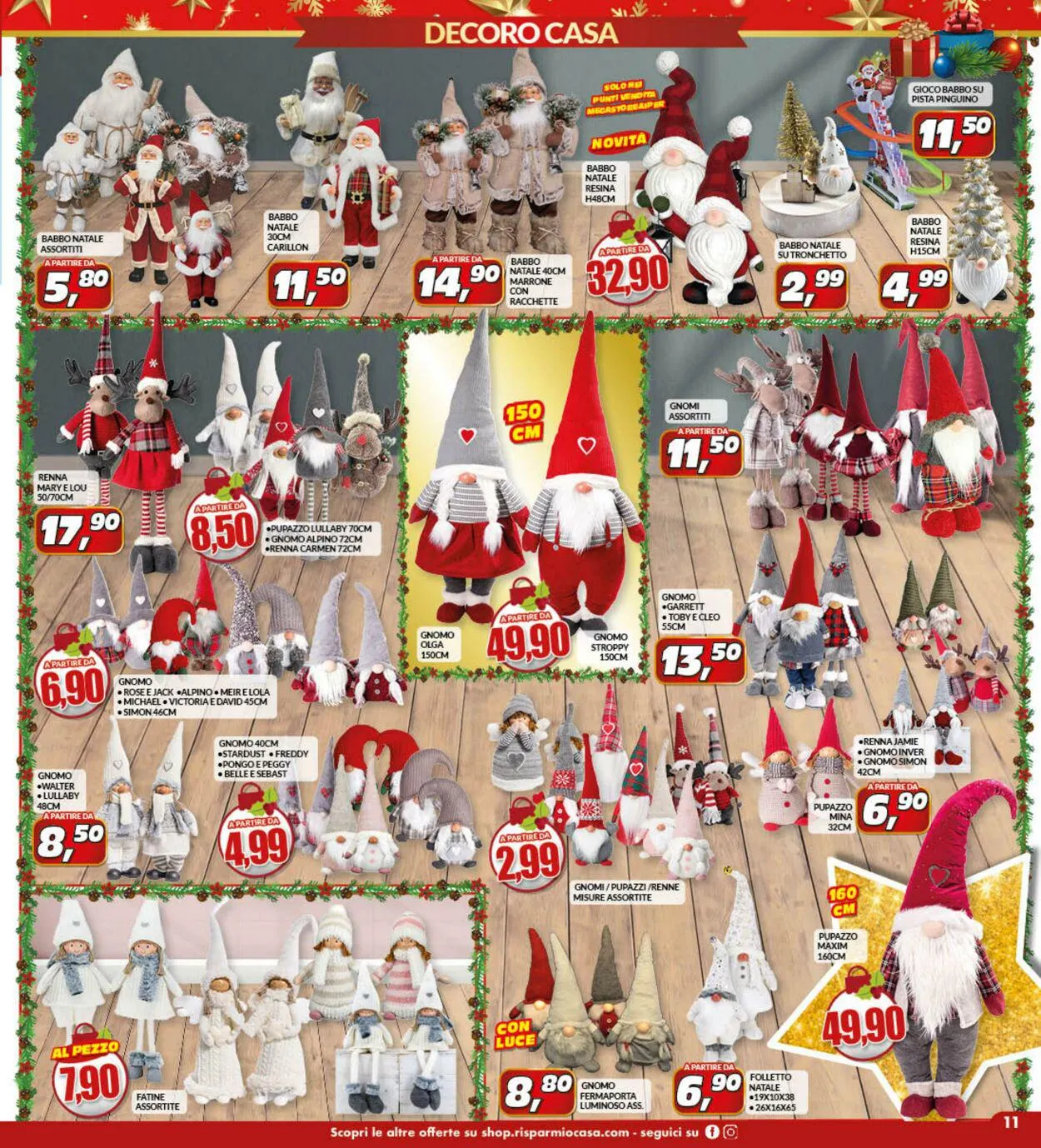 Risparmio Casa Volantino attuale da 25 novembre a 17 dicembre di 2023 - Pagina del volantino 11