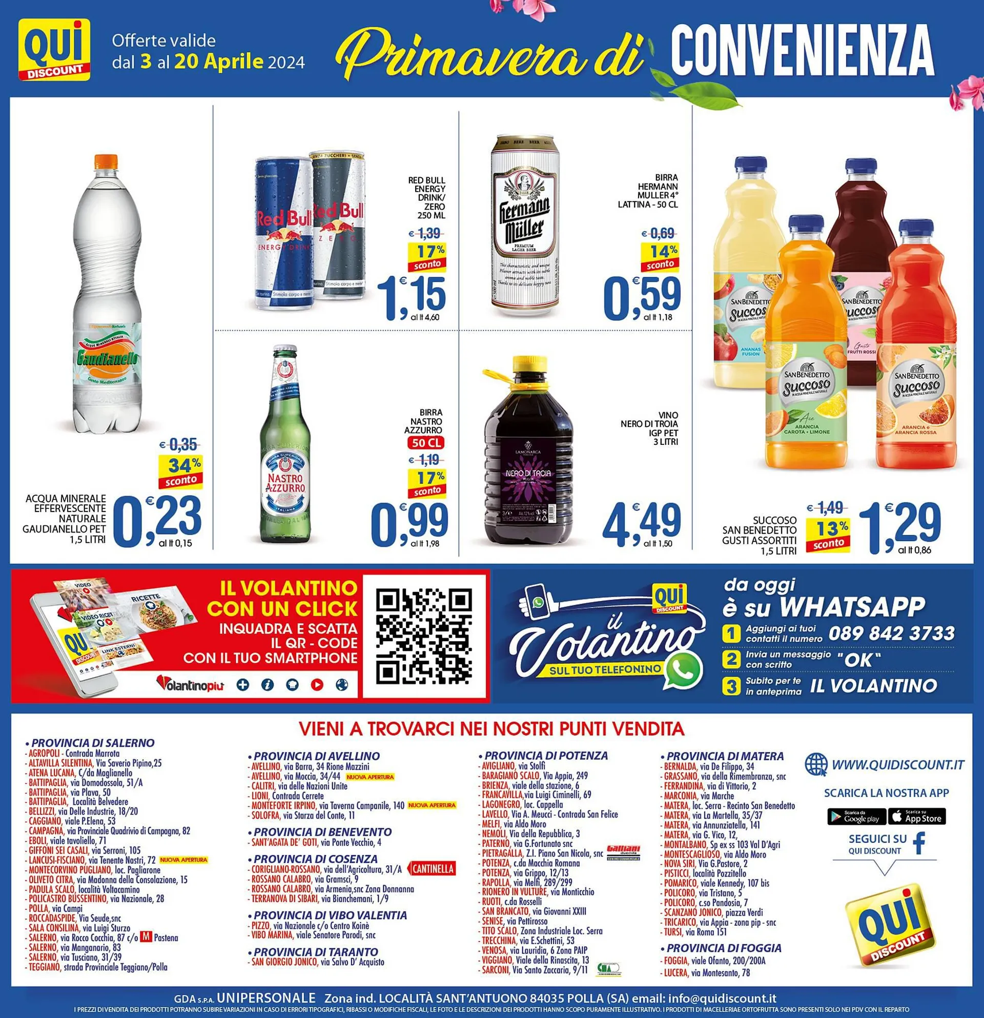 Volantino Qui Discount da 3 aprile a 20 aprile di 2024 - Pagina del volantino 12