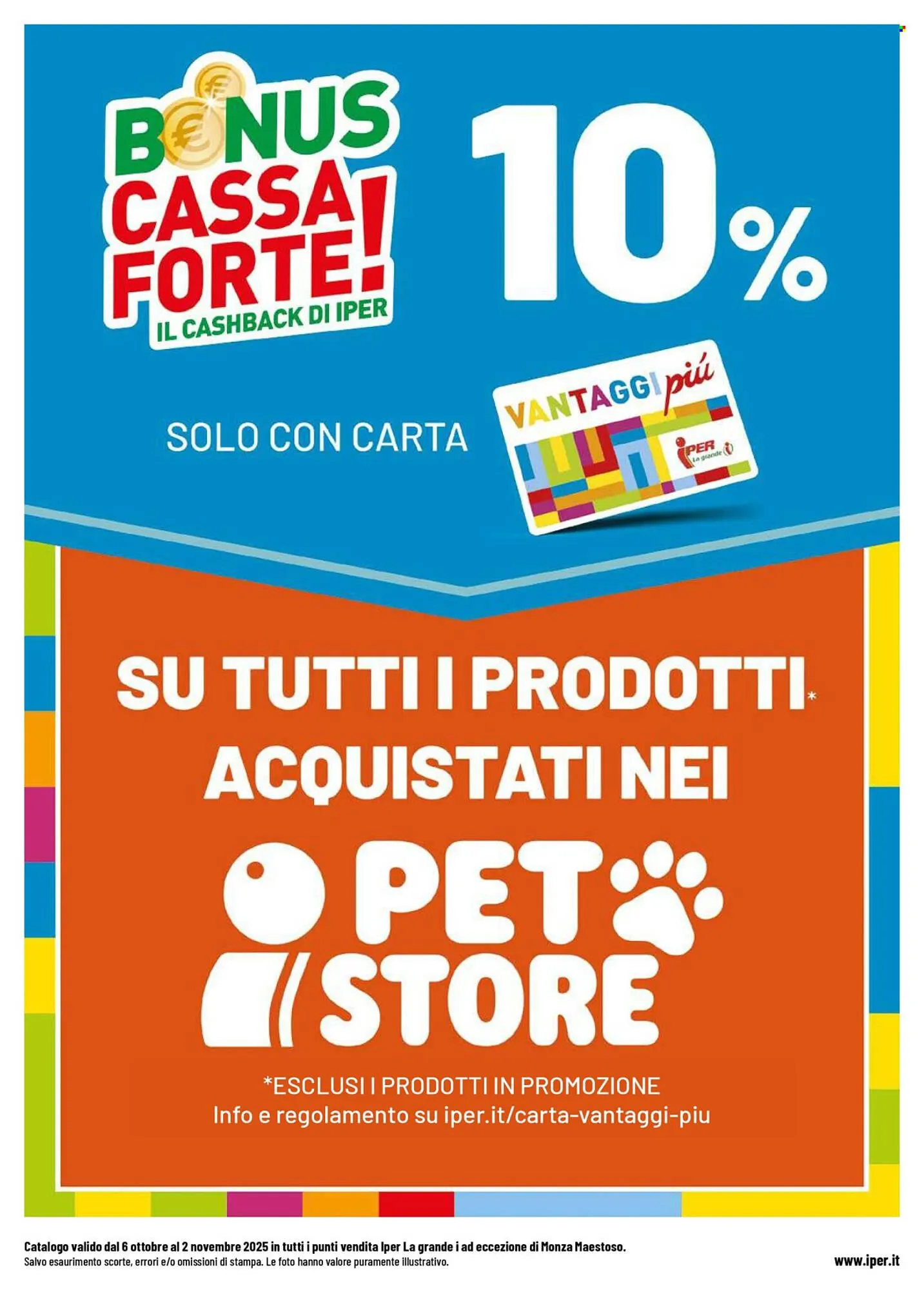 Volantino Iper La Grande da 6 ottobre a 2 novembre di 2025 - Pagina del volantino 8