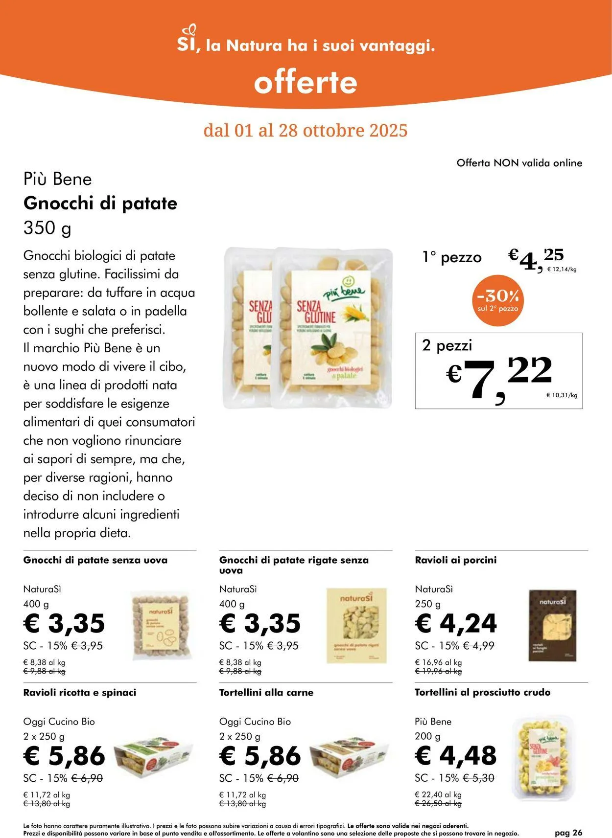 Natura Sì Volantino attuale da 23 ottobre a 6 novembre di 2025 - Pagina del volantino 26