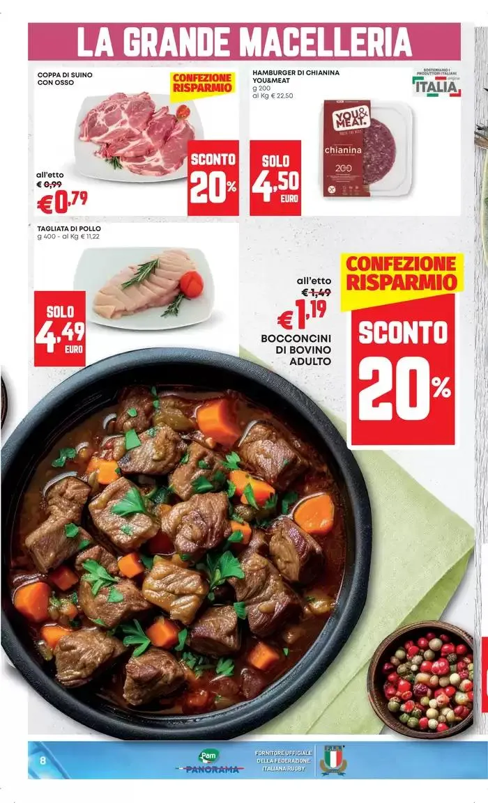 SOTTOCOSTO da 30 gennaio a 8 febbraio di 2025 - Pagina del volantino 8