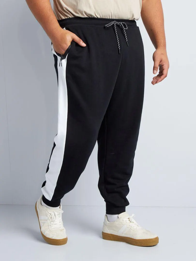 Pantaloni joggers con vita elasticizzata - nero
