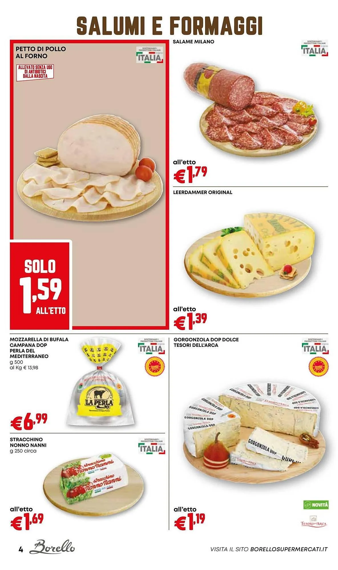 Volantino Borello Supermercati da 21 agosto a 3 settembre di 2025 - Pagina del volantino 4