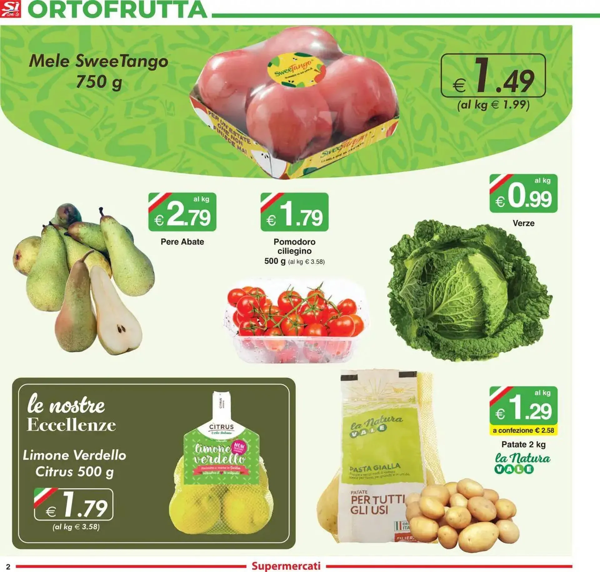 Volantino Sì con te da 25 settembre a 8 ottobre di 2025 - Pagina del volantino 2