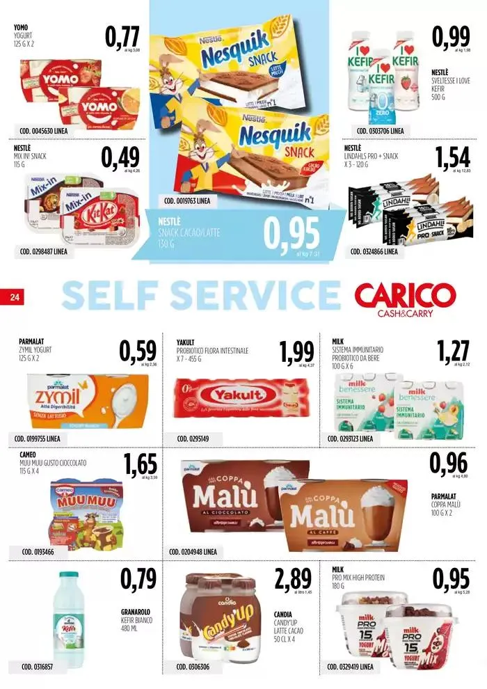 Offerte Carico Cash & Carry da 24 ottobre a 6 novembre di 2024 - Pagina del volantino 24