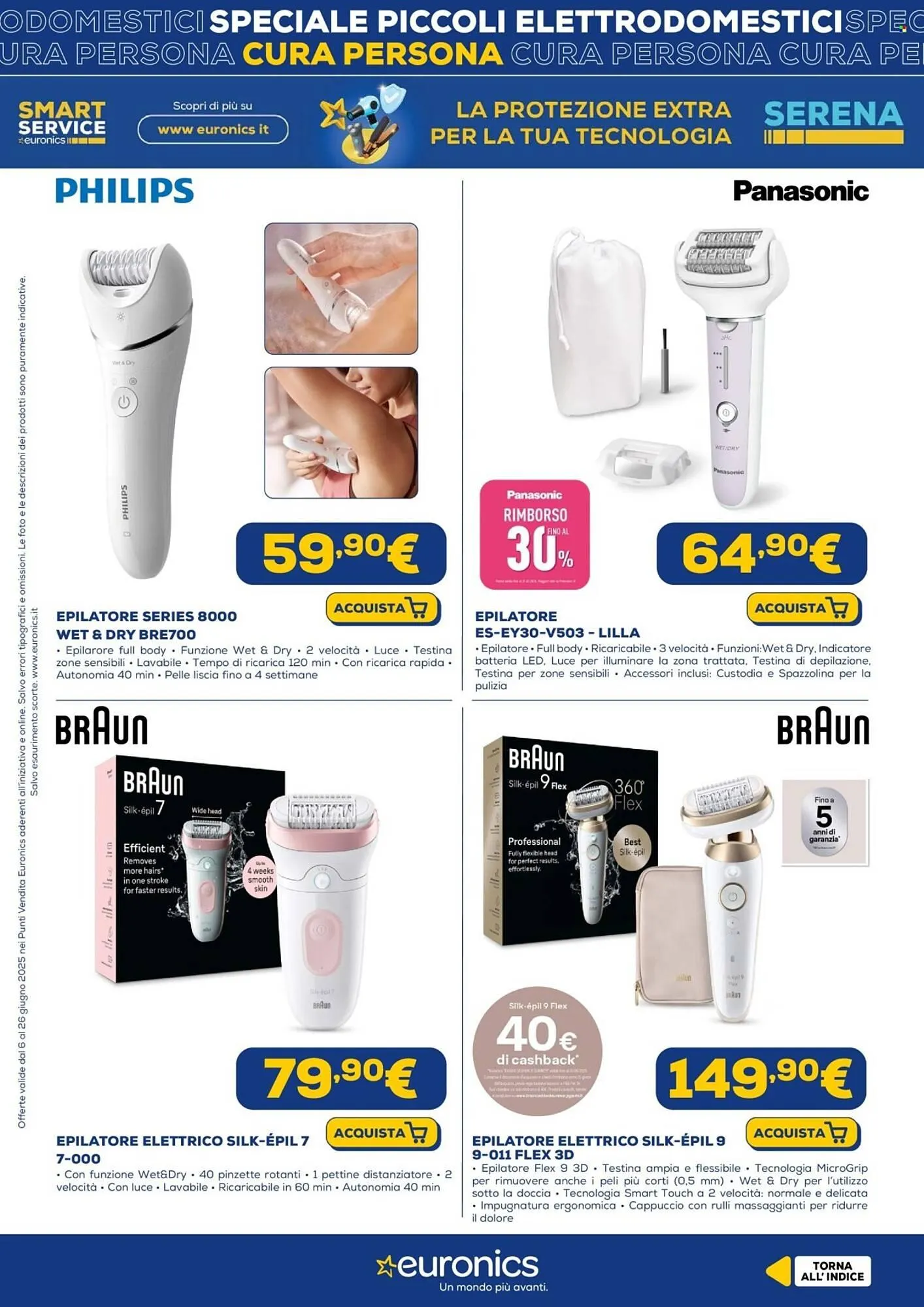 Volantino Euronics da 5 giugno a 26 giugno di 2025 - Pagina del volantino 27