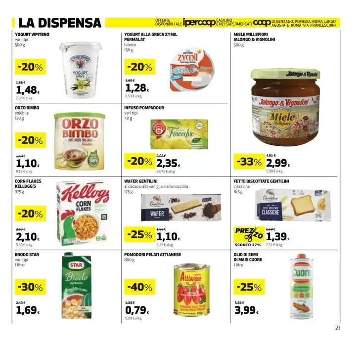 Sottocosto da 30 gennaio a 12 febbraio di 2025 - Pagina del volantino 21